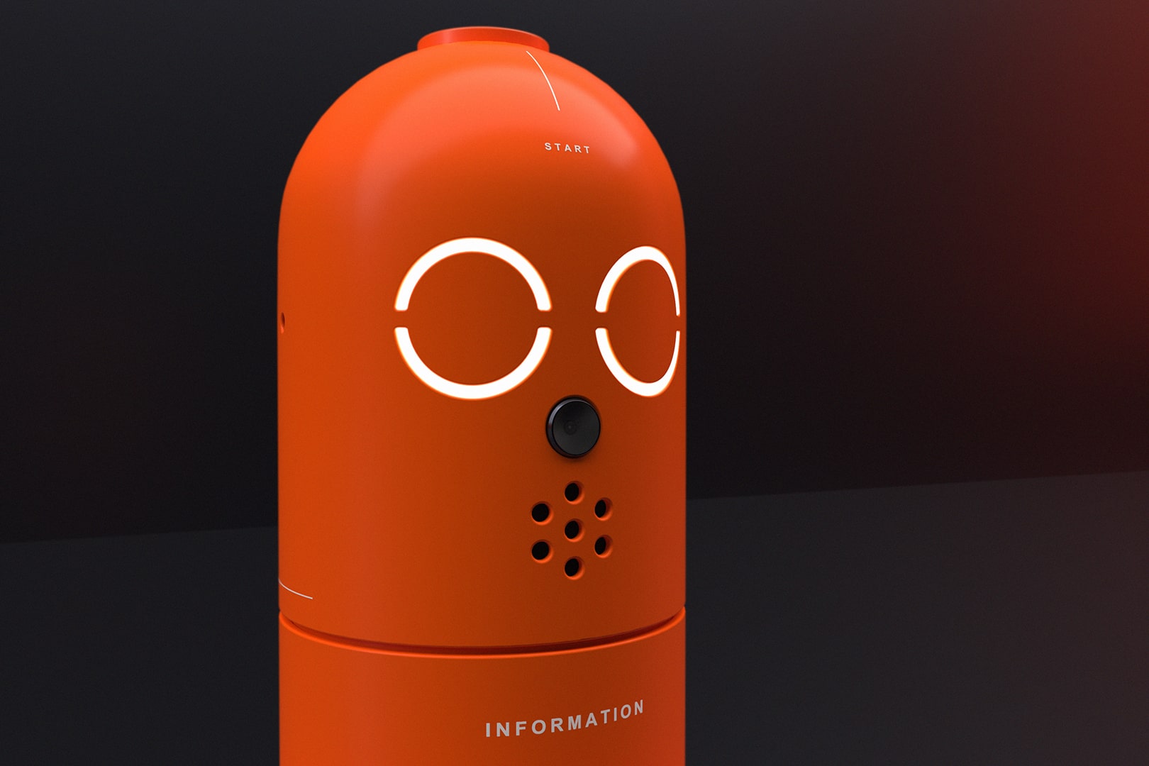 Information Robot Face @object_designer